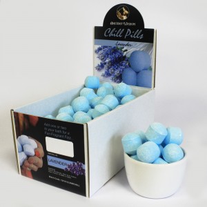 Badbruis ballen lavendel, 4 stuks voor € 1.00 Badbruis ballen lavendel, 4 stuks voor € 1.00
